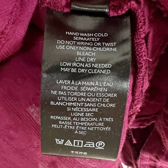 Anthropologie Tavi Embroidered Blouse Boho Bohemian Peasant Cottagecore Prairie - Picture 10 of 14